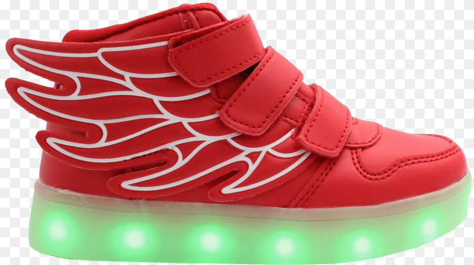 Galaxy Led Shoes Light Up Usb Charging High Top Wings, Clothing, Footwear, Shoe, Sneaker Free Png Download