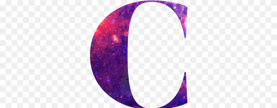 Galaxy Letter C, Accessories, Nature, Night, Outdoors Png Image