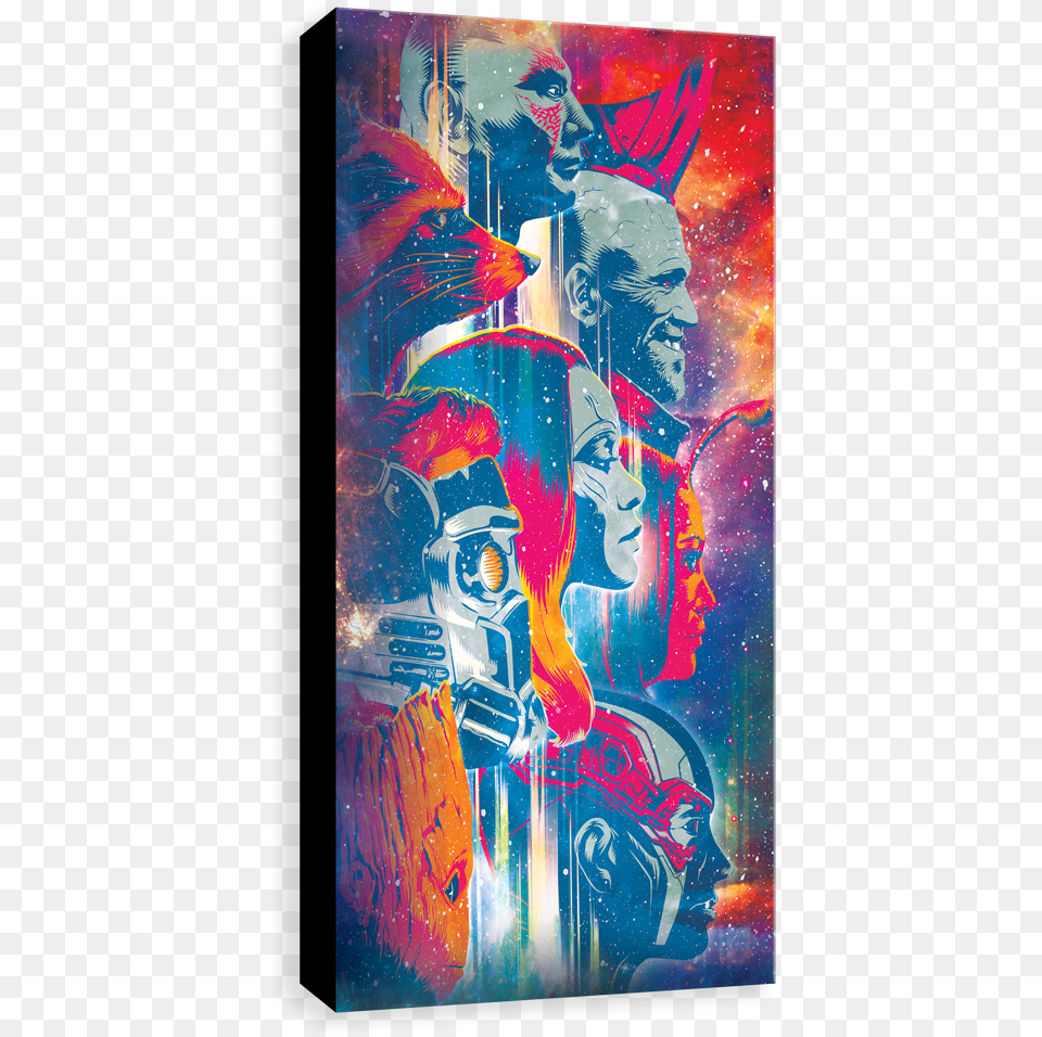 Galaxy Or Bust Guardians Of The Galaxy Artwork, Art, Modern Art, Painting, Collage Free Png Download