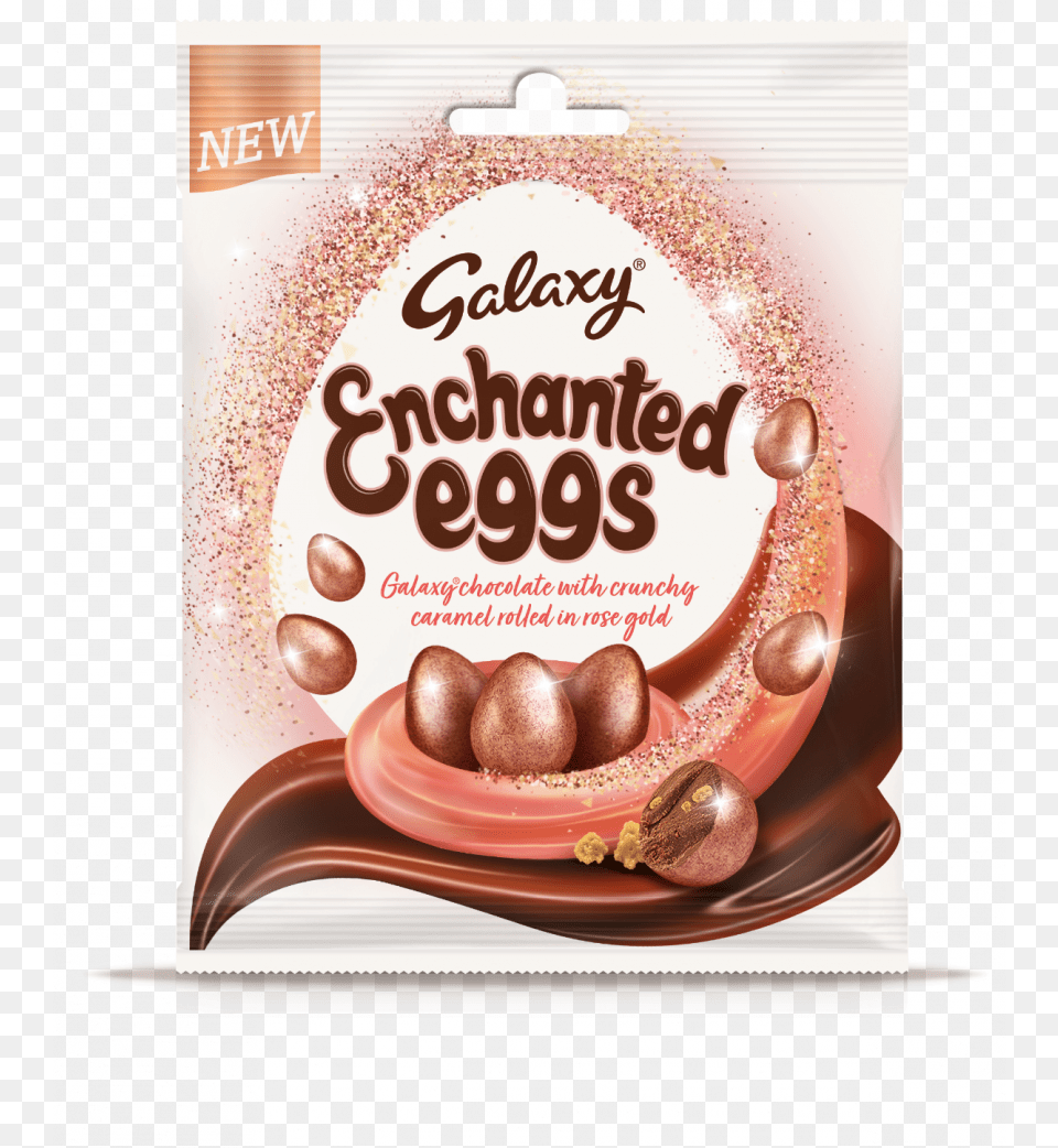 Galaxy S Rose Gold Enchanted Egg Hunt Is A Chocolate Galaxy Enchanted Eggs, Advertisement, Poster, Food Free Png