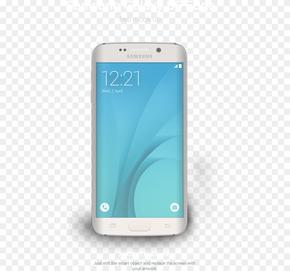 Galaxy S6 Edge Mockup Samsung Group, Electronics, Mobile Phone, Phone Png Image