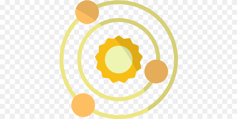 Galaxy Space Solar System Icon Of Flat Dot, Sphere, Ammunition, Grenade, Weapon Free Png Download