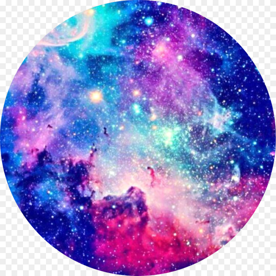 Galaxy Sticker Aesthetic Purple Galaxy, Astronomy, Outer Space, Nebula Free Png