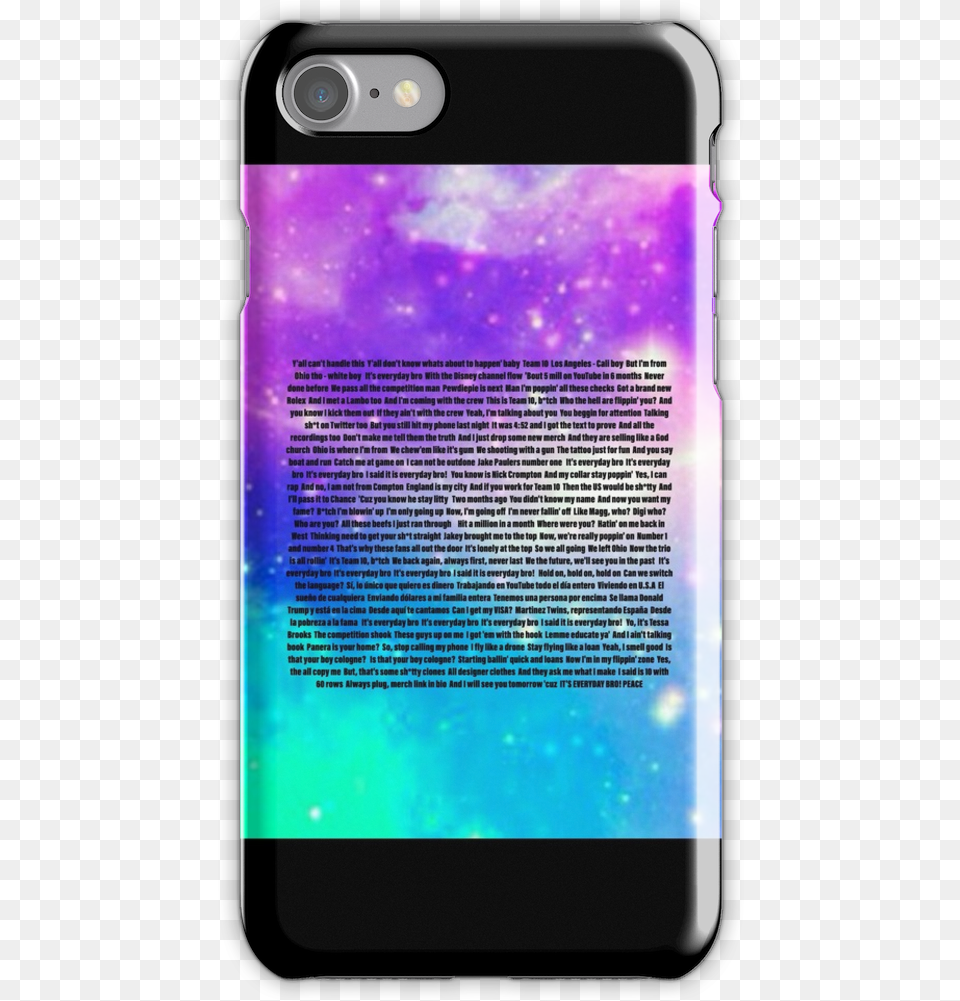 Galaxy Team 10 Jake Paul It39s Everyday Bro Lyrics Iphone, Electronics, Mobile Phone, Phone Png