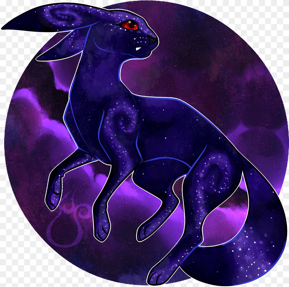 Galaxy Umbreon Nova By Goldmouse Fur Affinity Dot Net Animal Figure, Mammal Free Png Download
