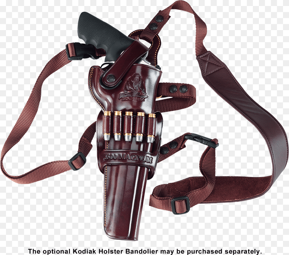 Galco Kk148h Kodiak Shoulder Holster Adjustable Ruger Sampw Holster, Weapon, Arrow, Firearm, Accessories Png Image