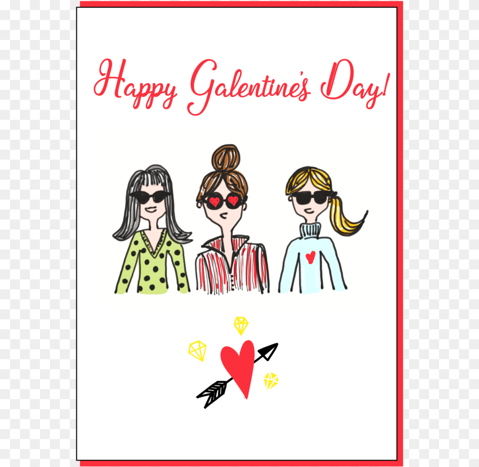 Galentinesday, Publication, Book, Comics, Woman Free Png Download