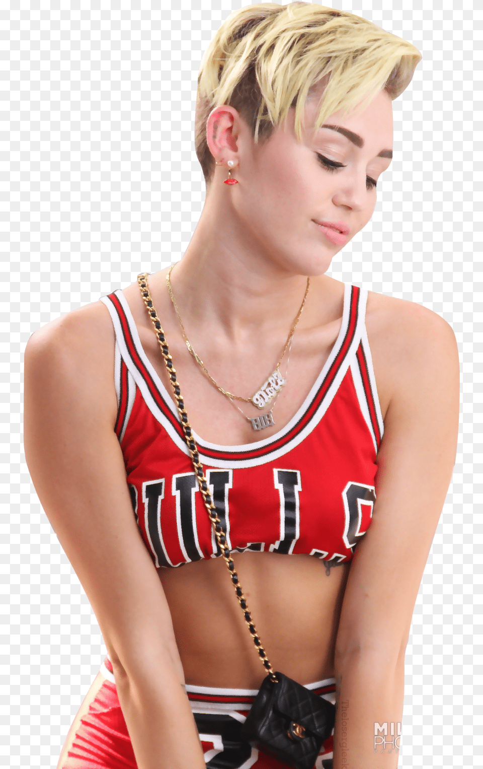 Galeria De Fotos Miley Cyrus Garota Etc Miley Cyrus 23, Accessories, Necklace, Jewelry, Bag Png Image