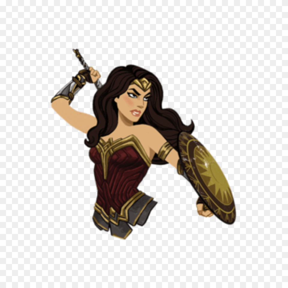 Galgadot Wonderwoman Illustration, Adult, Female, Person, Woman Free Png