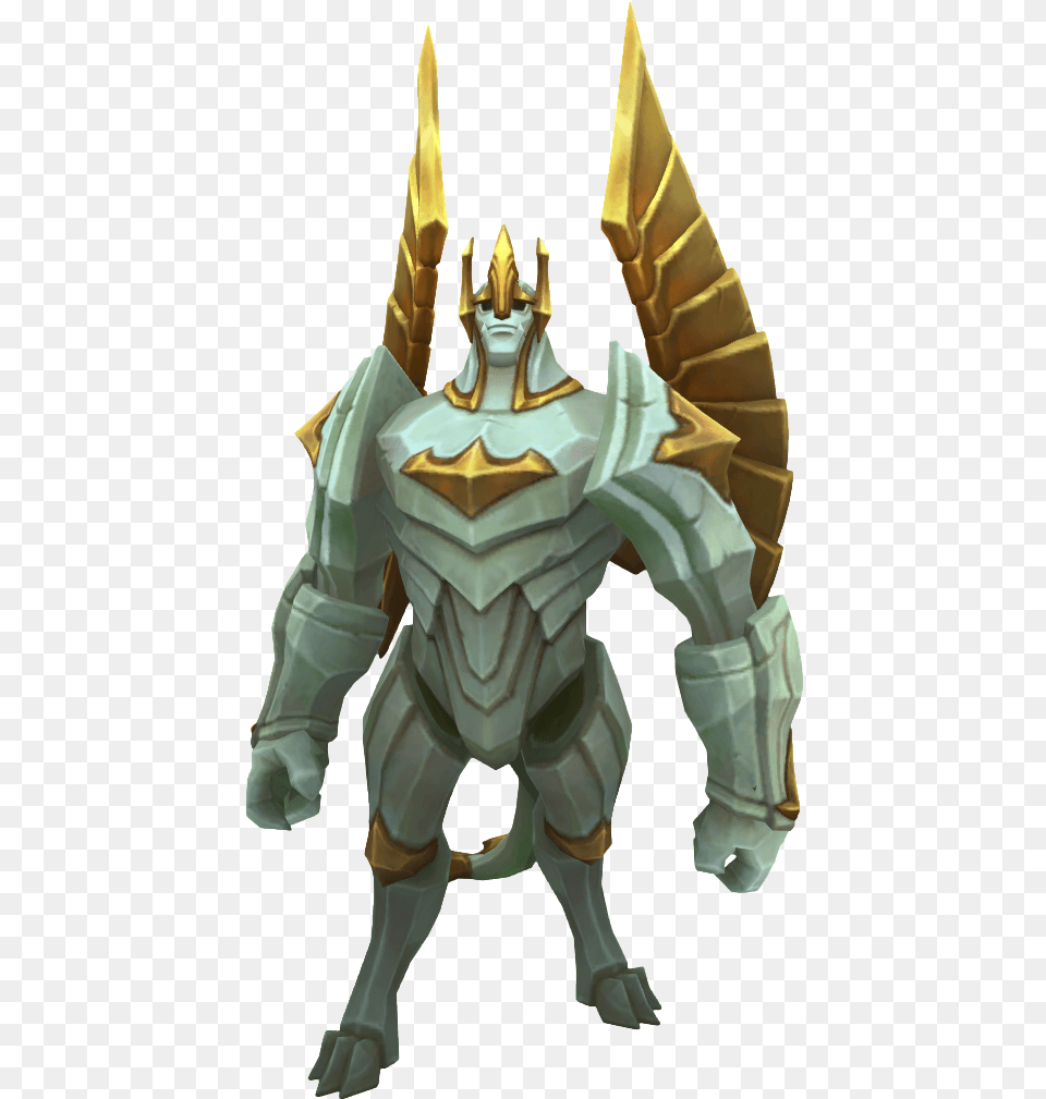 Galio League Of Legends Wiki Fandom Supernatural Creature, Person, Art, Blade, Dagger Png Image