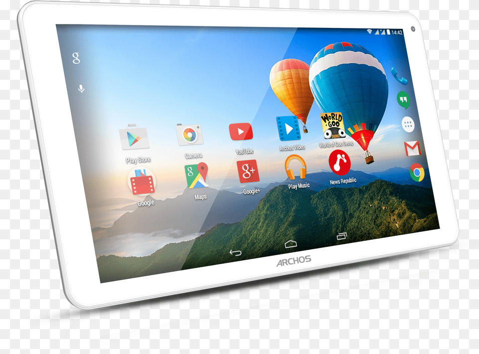 Gallery Archos 70b Helium Wi Fi 4g 8 Gb White, Computer, Electronics, Tablet Computer, Pc Free Png