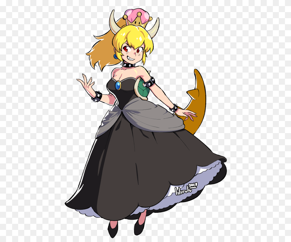 Gallery Bowsette Is Now A Thing Thanks To A Near Endless Supply, Book, Comics, Publication, Person Png