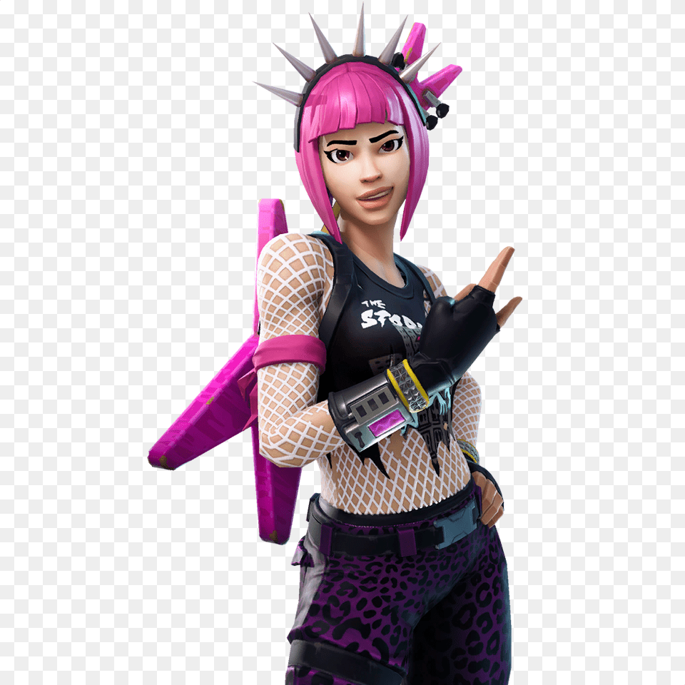Gallery Featured Power Chord Fortnite, Clothing, Person, Costume, Publication Free Transparent Png