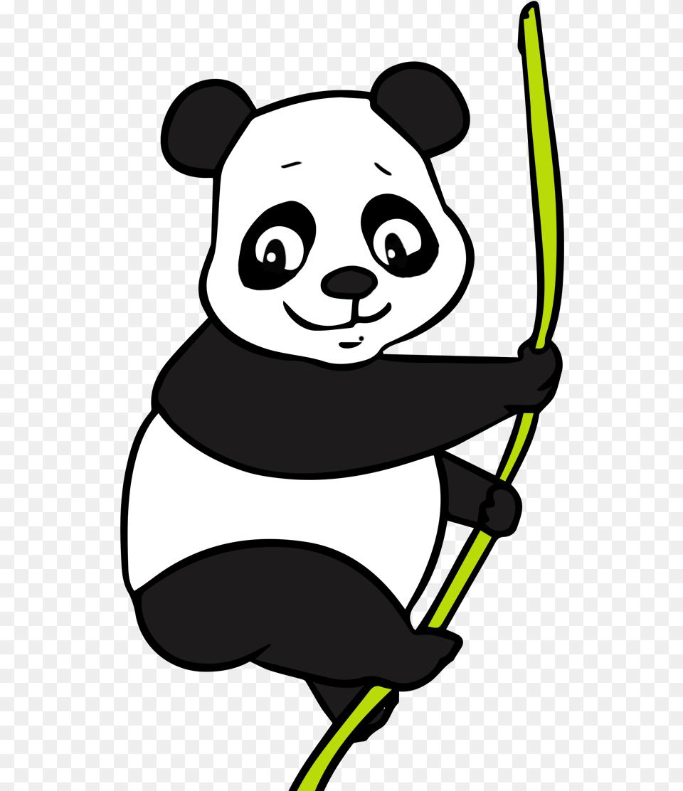 Gallery For Panda Images Clip Art Clip Art Of Giant Panda, Baby, Person, Animal, Face Free Png Download