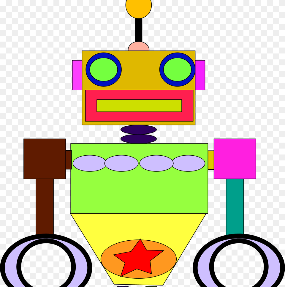 Gallery For Robot Clipart Microsoft Free Transparent Png