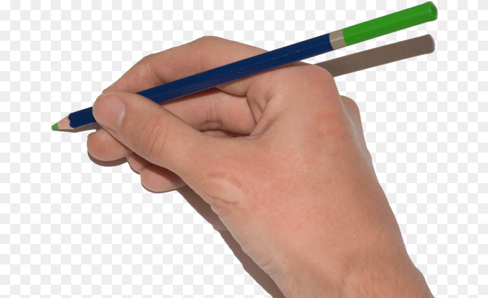 Gallery Hand With Drawings Hand With Pencil, Weapon, Person, Knife, Dagger Free Png Download