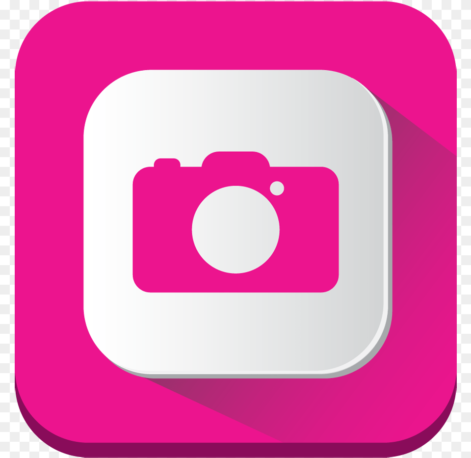 Gallery Icon Pink, Electronics, Photography, Camera Free Transparent Png
