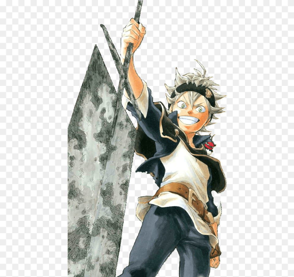 Gallery Image 1 Gallery Image 2 Black Clover Asta Transparent, Book, Comics, Publication, Adult Free Png