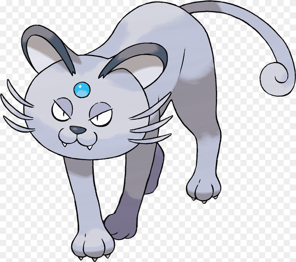 Gallery Image 15 Alolan Persian Pokemon Go, Baby, Person, Art, Face Png