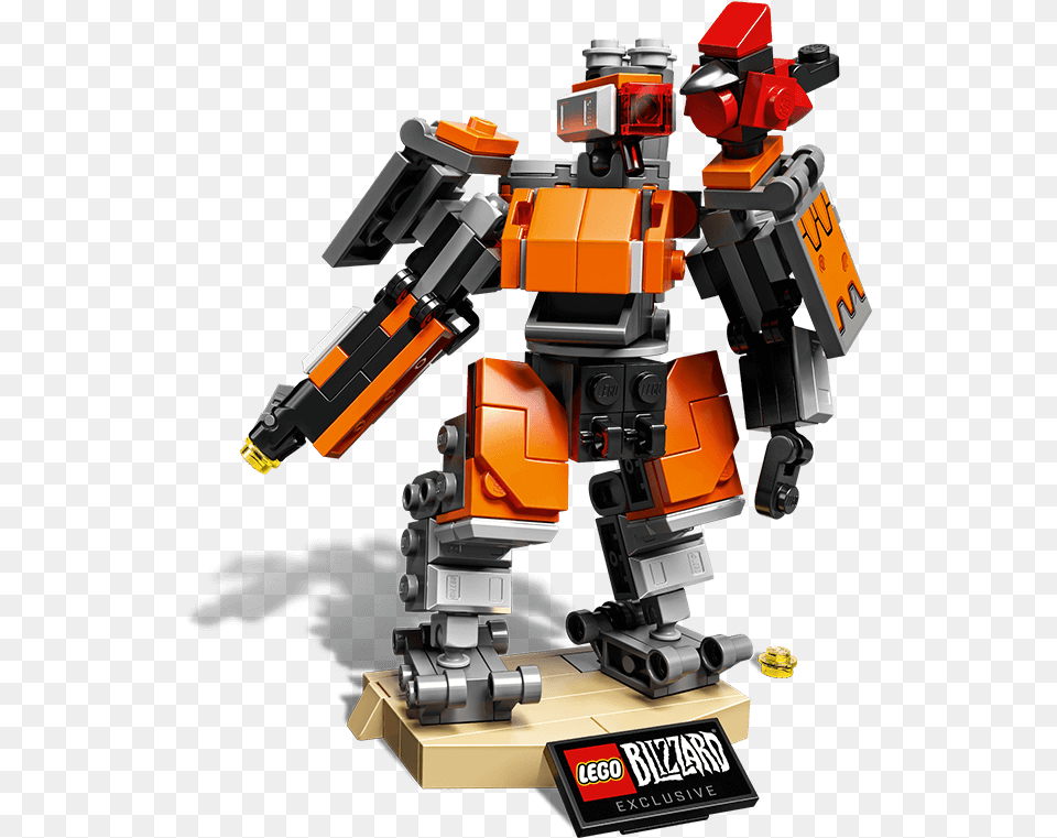 Gallery Image Lego Overwatch Omnic Bastion, Robot, Toy Png