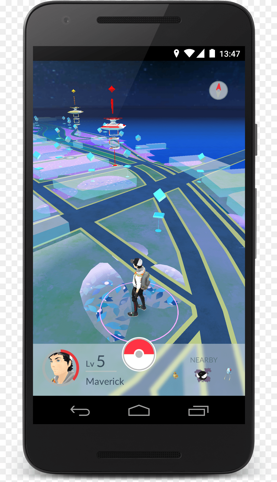 Gallery Image Night And Day Pokemon Go, Electronics, Mobile Phone, Phone, Person Png