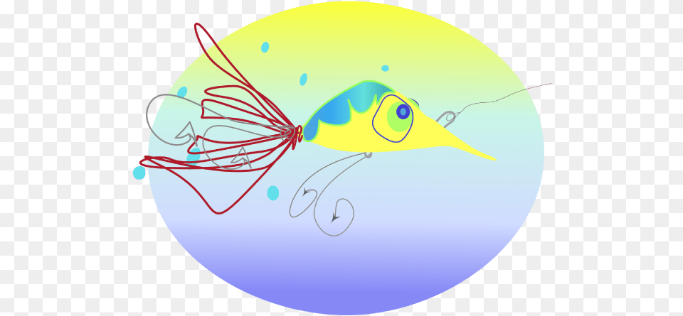 Gallery Of My Comic Vector Art Created With The Pen Tool Fish, Fishing Lure, Graphics Png Image