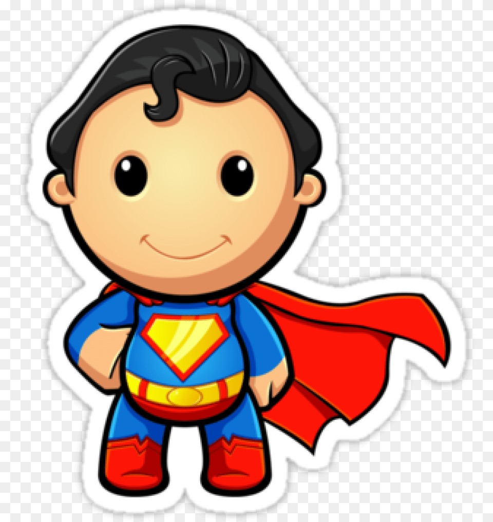 Gallery Of Superman Clipart Panda Images Clip Superhero Mascot Character, Baby, Face, Head, Person Free Png