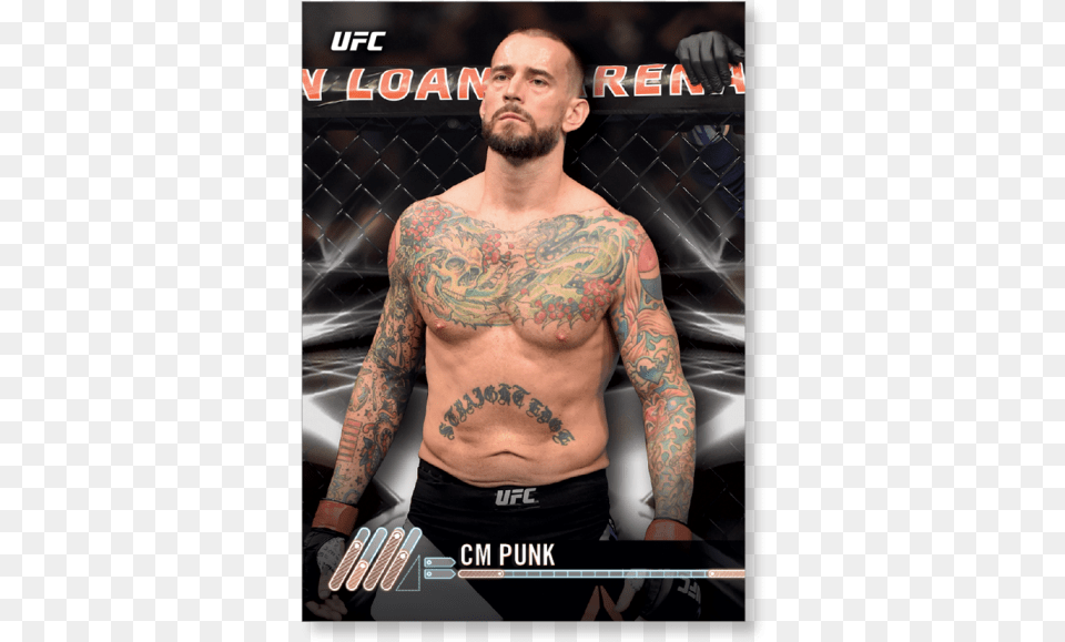 Gallery Ufc 3 Cm Punk, Person, Skin, Tattoo, Back Png Image