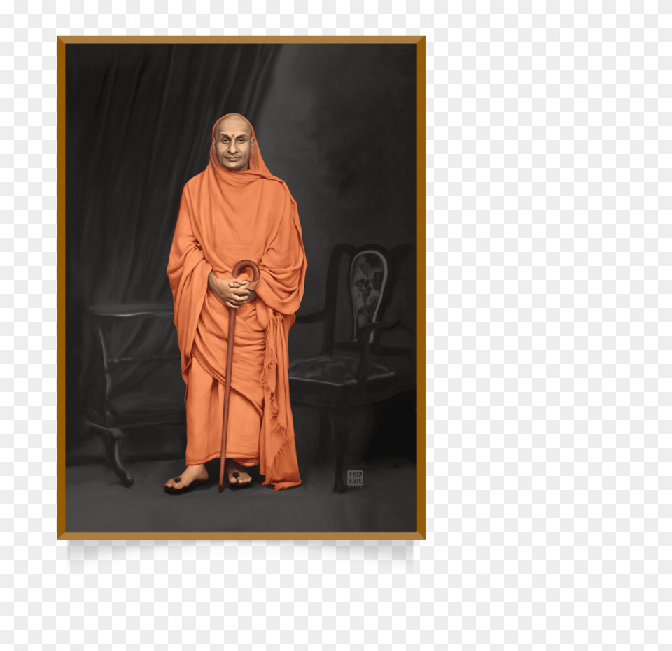 Gallerynyas Costume, Monk, Person, Adult, Male Png Image