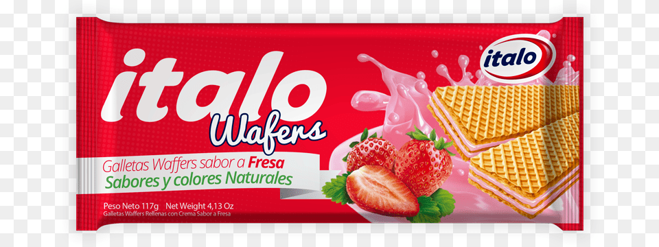 Galleta Wafer Rellena De Crema Italo, Food Free Transparent Png