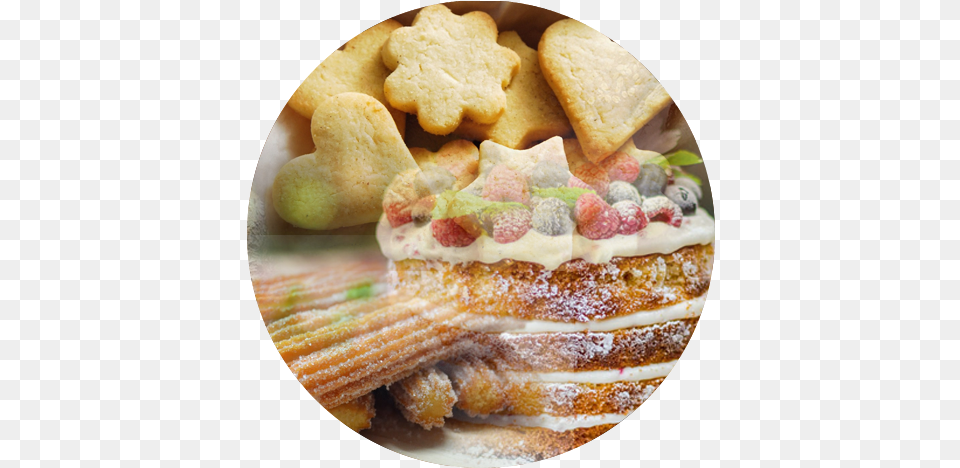 Galletas Shortbread Biscuits, Food, Sweets, Bread, Dessert Free Png Download