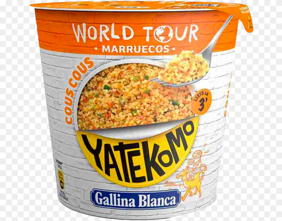 Gallina Blanca Yatekomo Couscous 106 G Cous Cous Pot Gallina Blanca, Can, Tin, Food Free Transparent Png