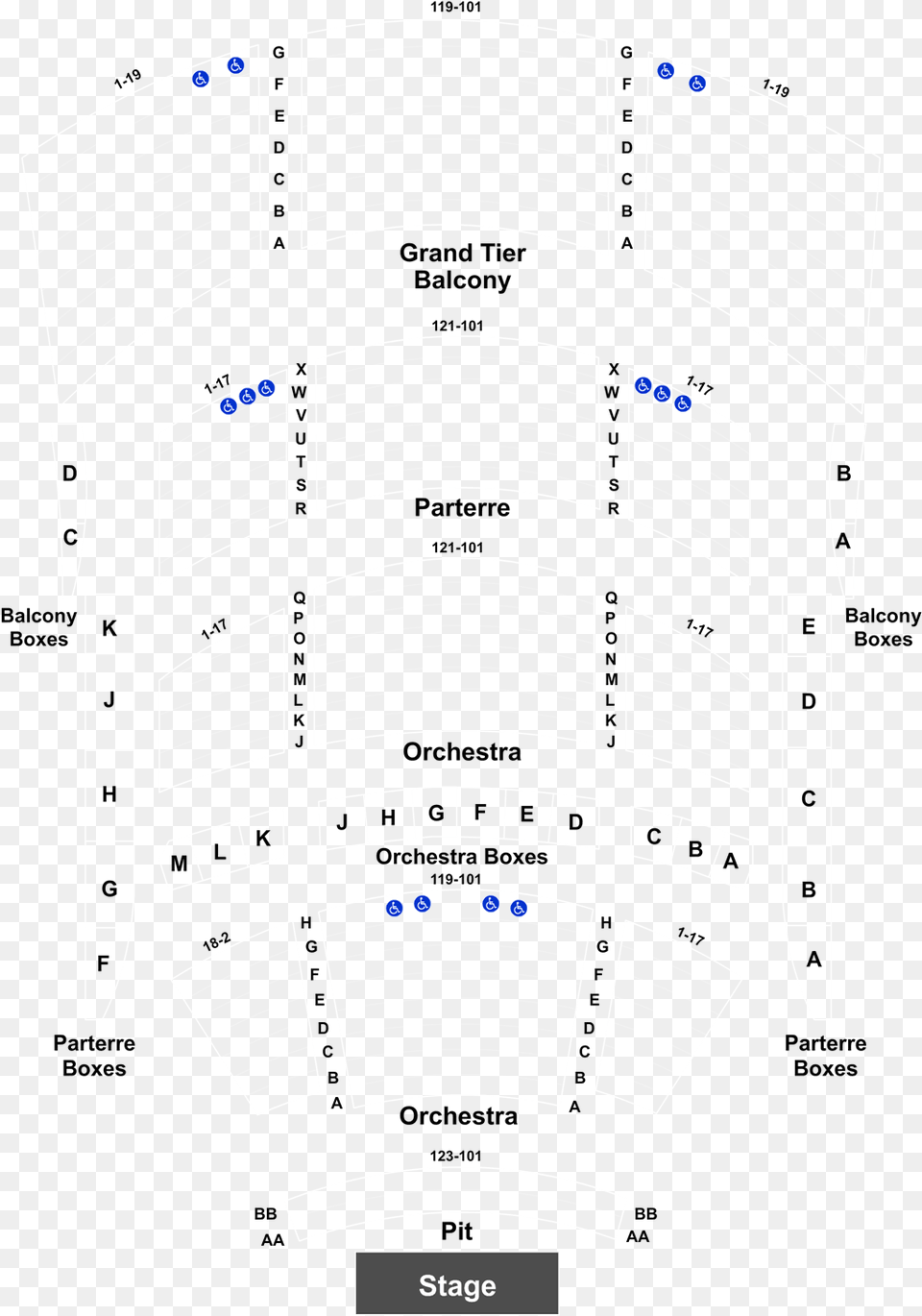 Gallo Center Seating Chart, Cad Diagram, Diagram Png Image