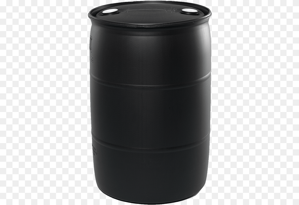 Gallon Black Tight Head Plastic Drum Drum, Barrel, Can, Tin, Rain Barrel Png