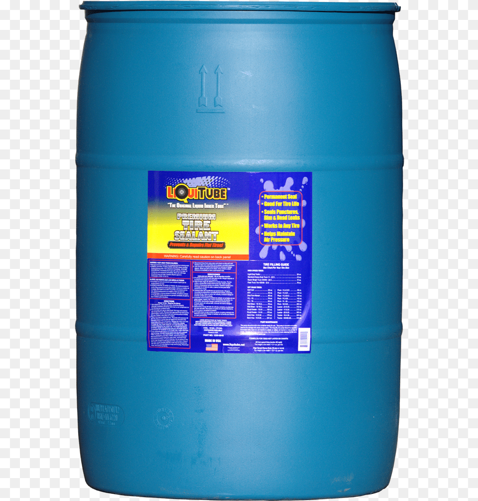 Gallon Drum Of Liquitube Permanent Premium Tire Liquitube Puncture Sealant 208 Litre, Barrel Free Png