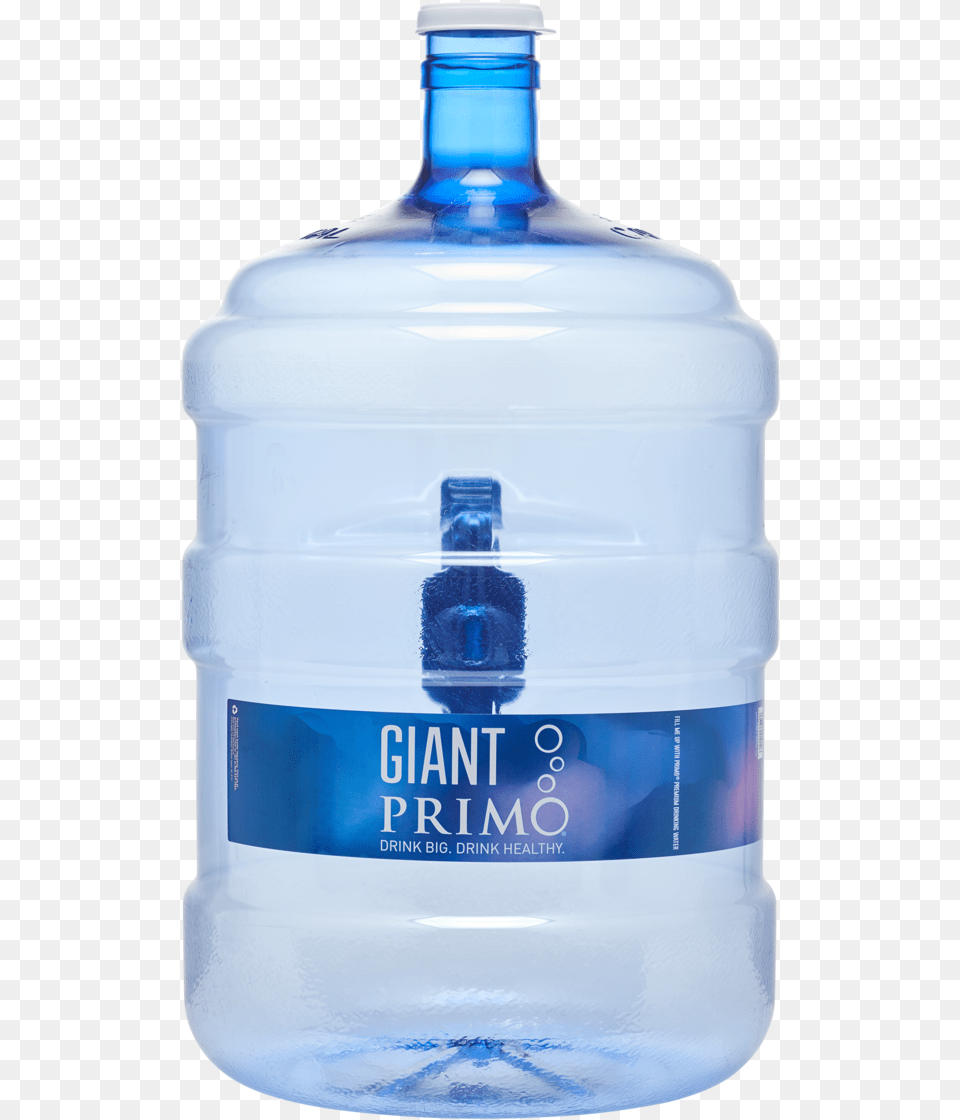 Gallon Empty Refillable Water Jug Botella De Agua Primo, Bottle, Water Bottle, Beverage, Mineral Water Free Transparent Png
