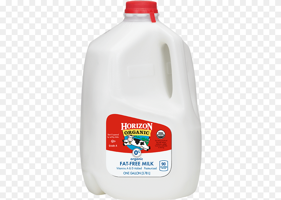 Gallon Of Milk Svg Black And White Stock Horizon Organic Fat Milk 1 Gal Jug, Beverage, Dairy, Food Free Transparent Png