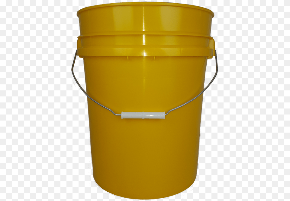 Gallon Plastic Bucket Yellow Plastic, Bottle, Shaker Png Image