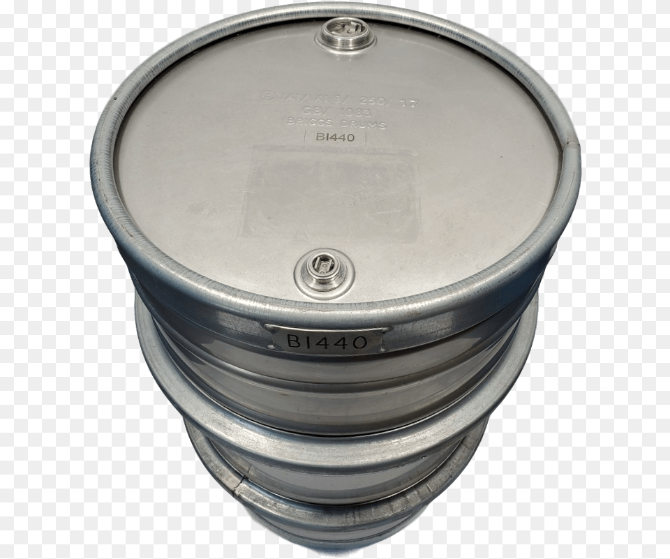 Gallon Stainless Steel Barrel Closed Top Circle, Keg Png Image