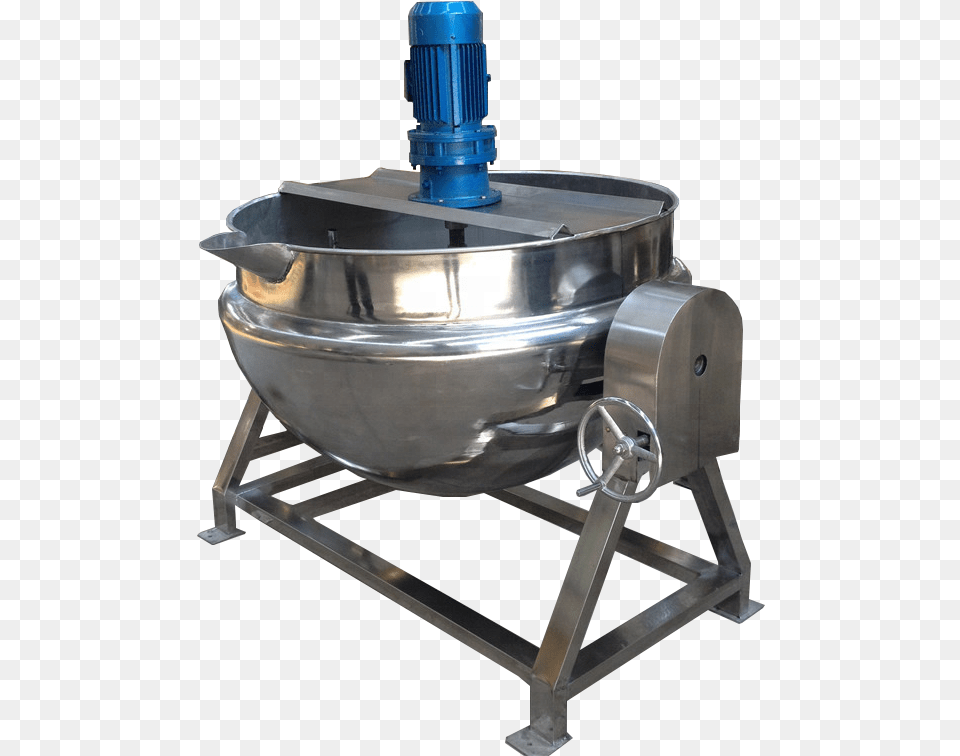 Gallon Tilt Jacketed Kettle Cooking Pot With Mixer Rotor, Person Png Image