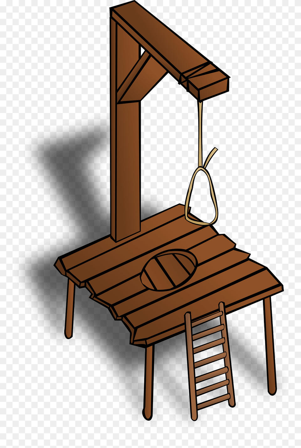 Gallows Clipart, Arch, Architecture, Wood, Outdoors Free Png