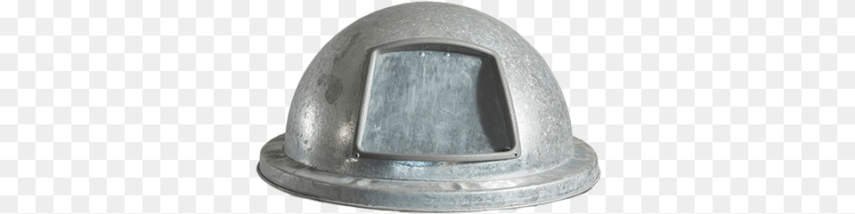 Galvanized Dome Lid For Litter Receptacles Block Plane, Clothing, Hardhat, Helmet Free Png