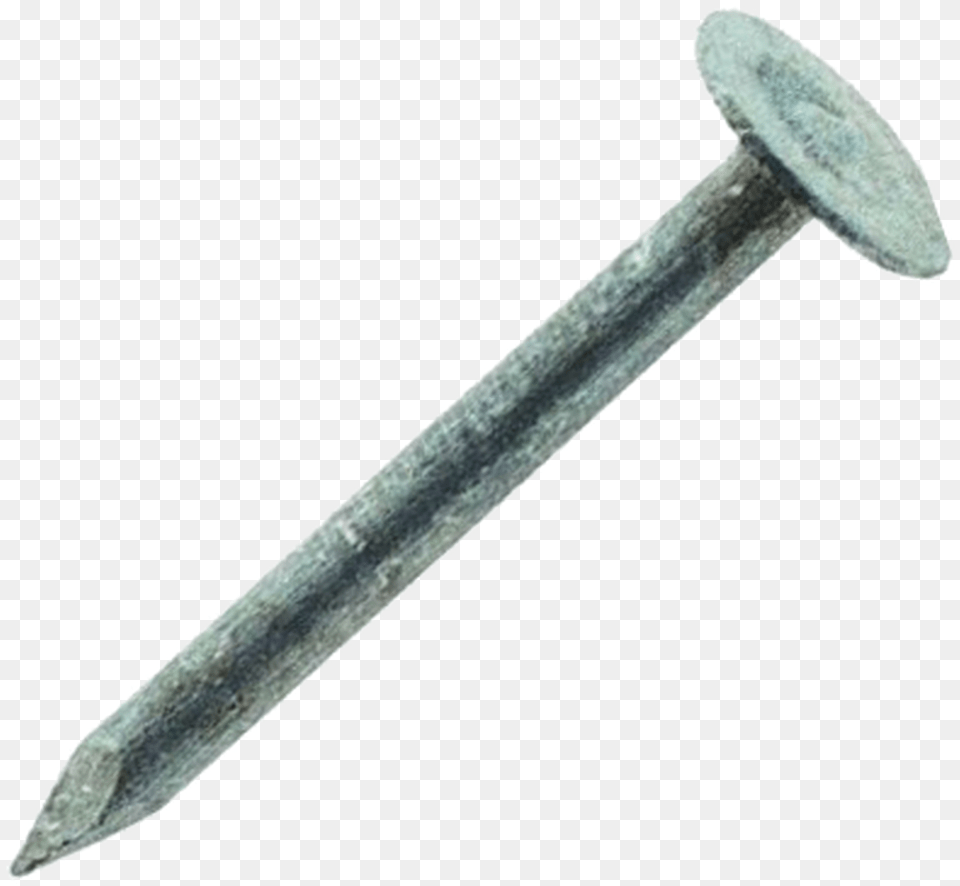 Galvanized Roofing Nail 50lb 1 12 Shower Head, Blade, Dagger, Knife, Weapon Free Transparent Png