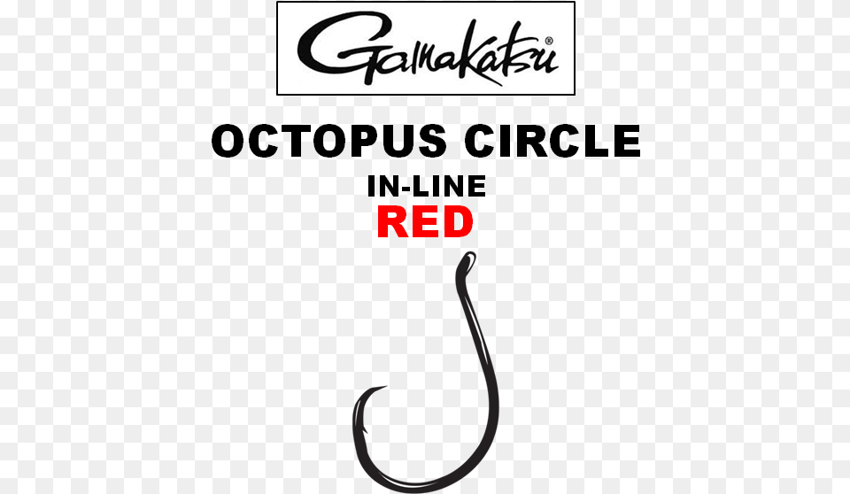 Gamakatsu Hooks Octopus Inline Circle Red Gamakatsu Hooks, Electronics, Hardware, Hook, Text Png
