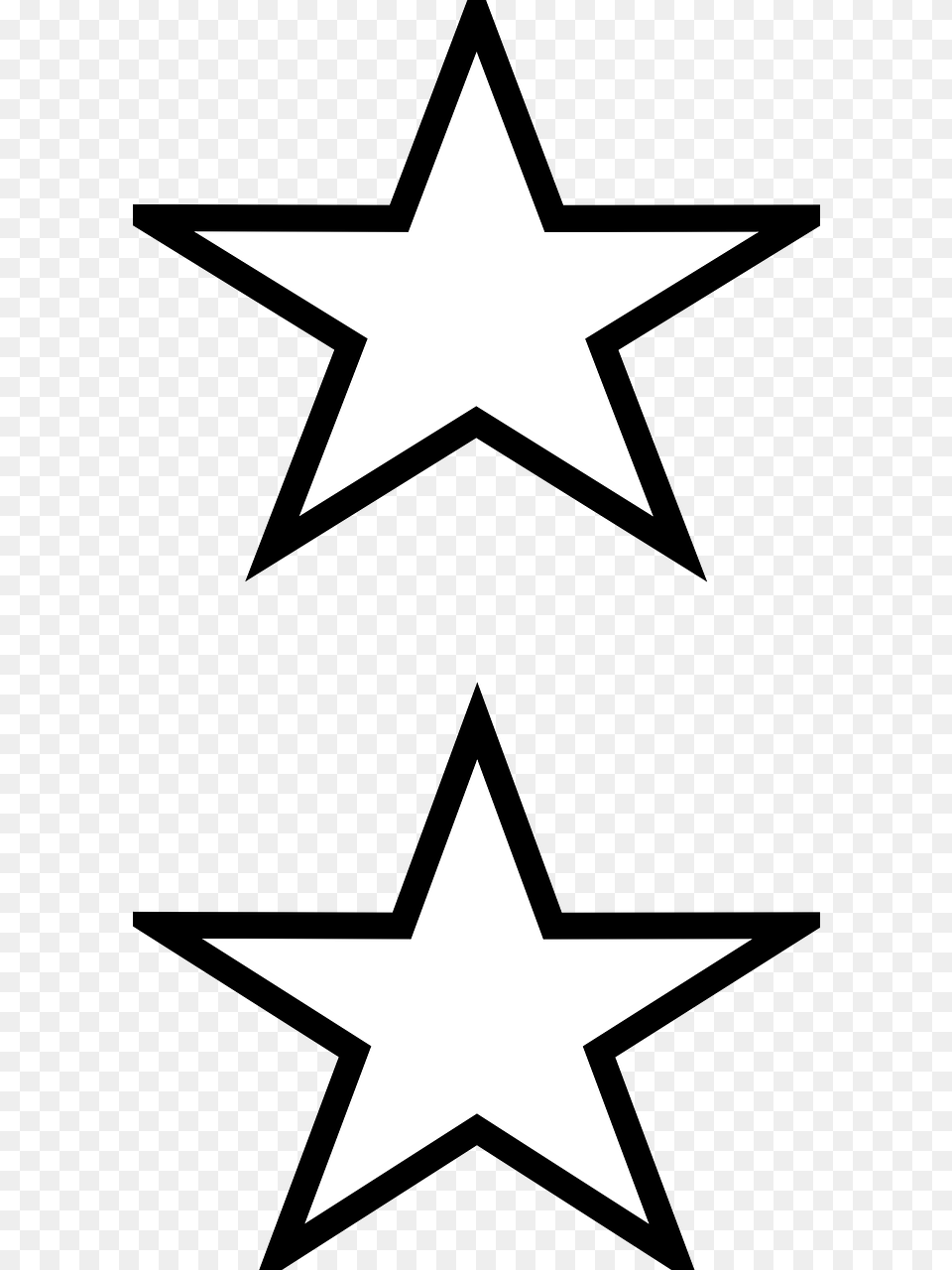 Gambar Bintang Hitam Putih, Star Symbol, Symbol Free Png Download