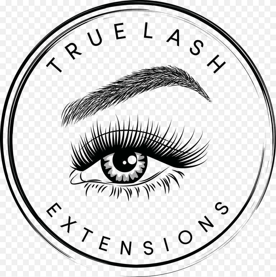 Gambar Eyelash Extension Kartun, Logo Png