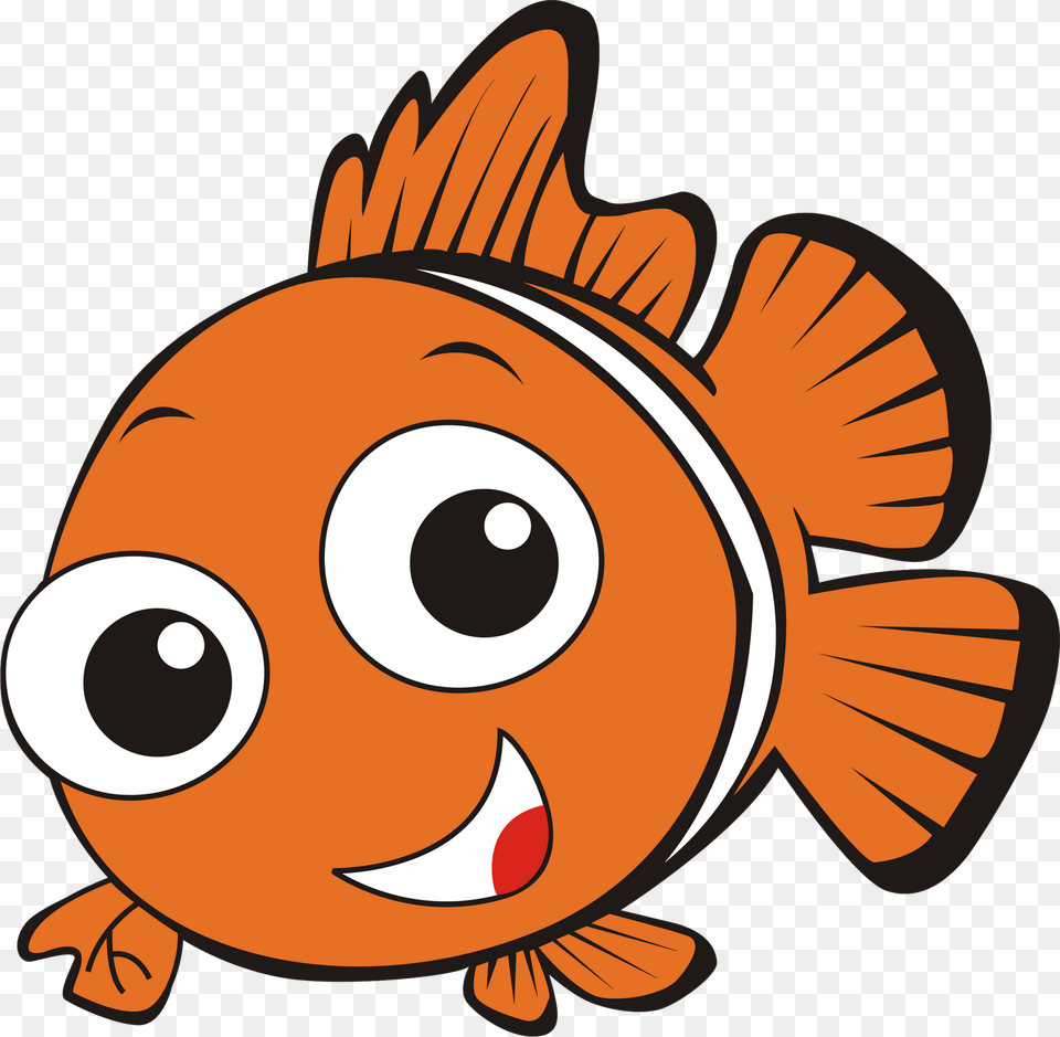 Gambar Larva Animasi Slapstick Lucu Buatan Korea Bikin Nemo Clipart, Animal, Fish, Sea Life, Shark Free Png Download