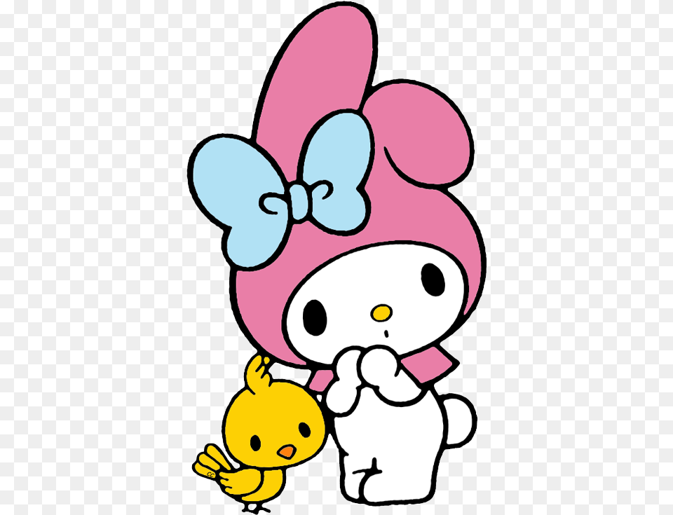 Gambar Melody Hello Kitty, Cartoon, Animal, Bear, Mammal Png Image