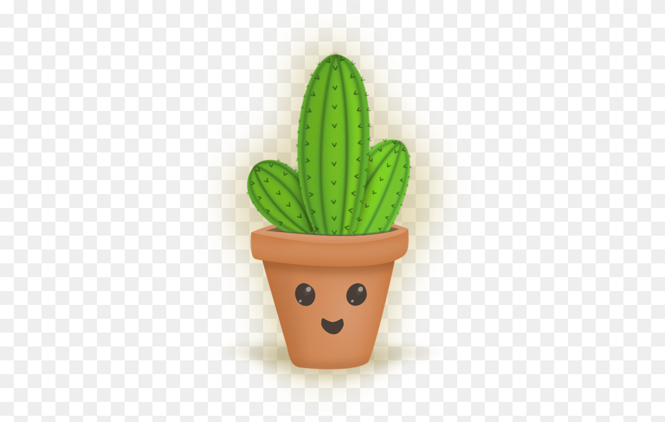 Gambar Pohon Kaktus Kartun, Plant, Potted Plant, Cactus Free Png Download