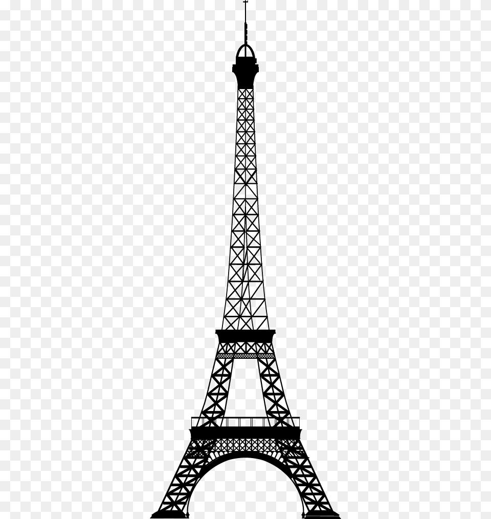 Gambar Sketsa Menara Eiffel, Silhouette, Cross, Symbol, Lighting Free Png